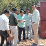 सीईओ जिला पंचायत ने आंगनबाड़ी भवन निर्माण और जल जीवन मिशन कार्यों का किया निरीक्षण