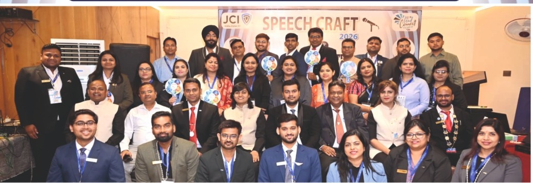 जेसीआई कोरबा सेंट्रल द्वारा स्पीच क्राफ्ट का शानदार आयोजन