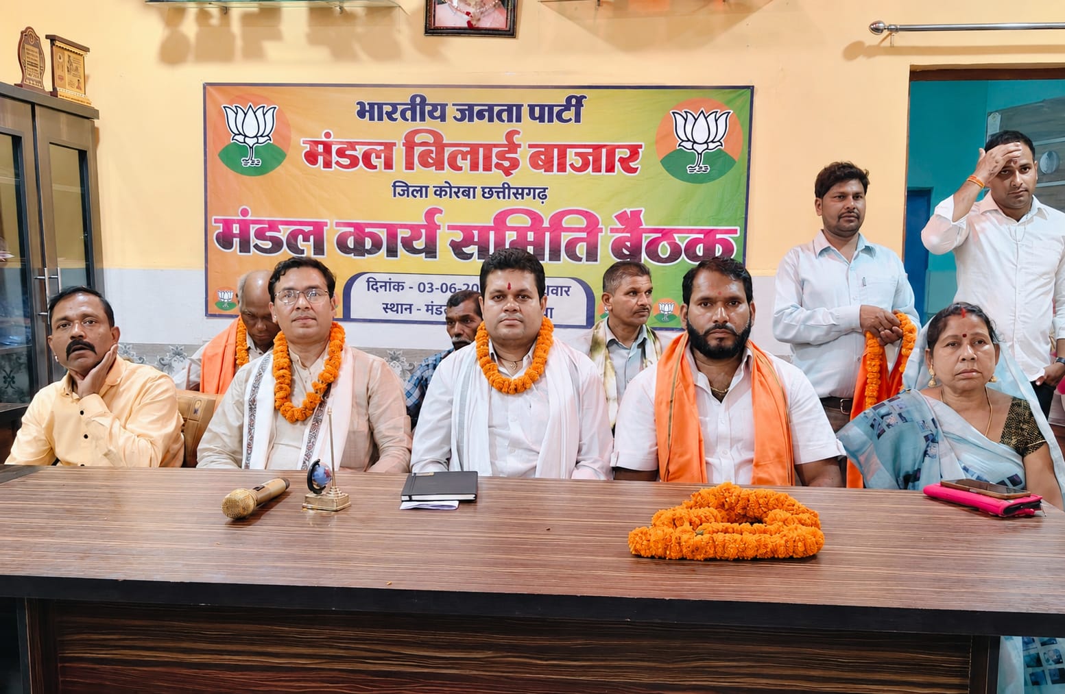 जिलाध्यक्ष गोपाल मोदी के नेतृत्व में संगठन को मिल रही नई दिशा, भिलाई बाजार मंडल की कार्यसमिति बैठक संपन्न