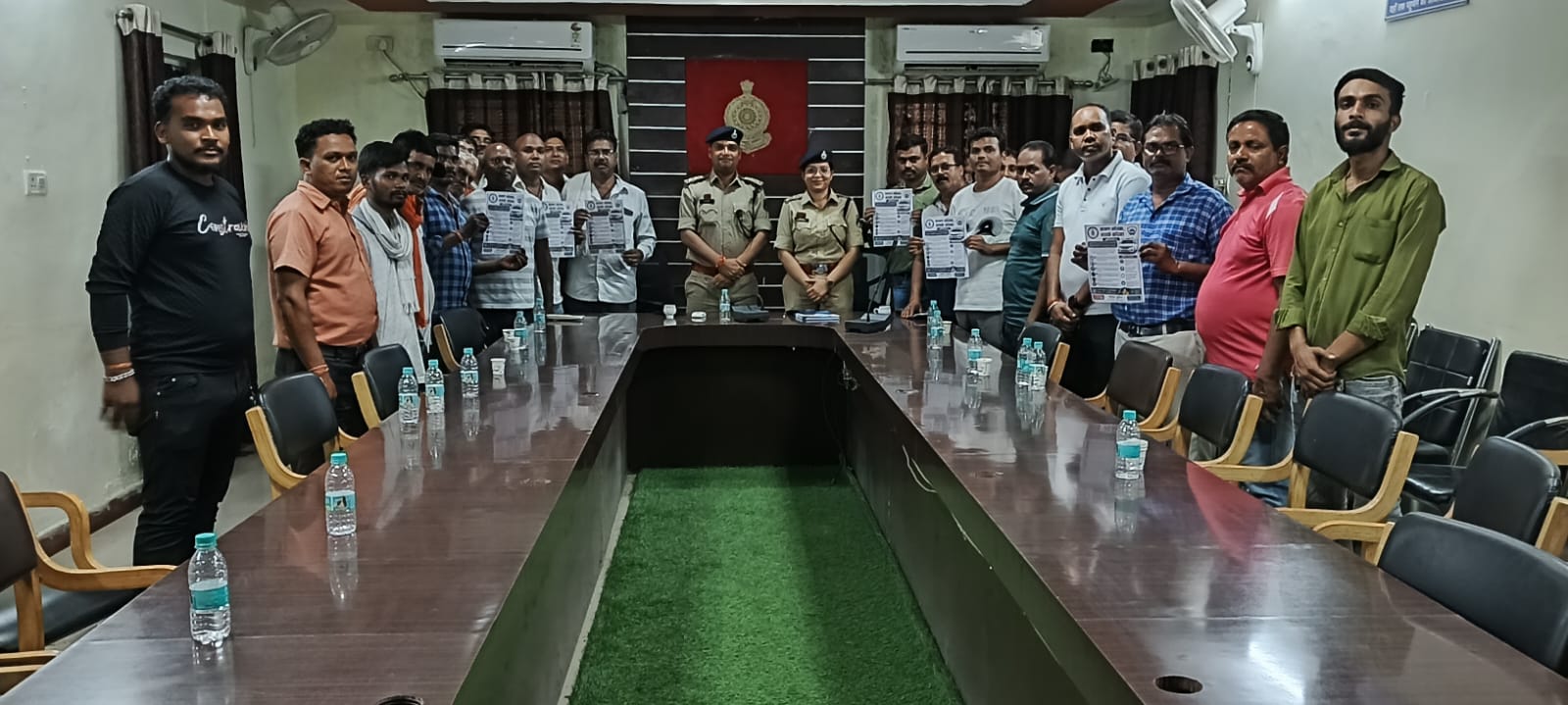 सजग कोरबा, सतर्क कोरबा” अभियान के तहत टैक्सी यूनियनों की बैठक आयोजित