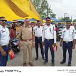 यातायात नियमों का उल्लंघन करने वालों पर कोरबा पुलिस की सख्त कार्रवाई