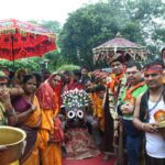 बालकोनगर में आयोजित जगन्नाथ रथ यात्रा उत्सव में उमड़े श्रद्धालु