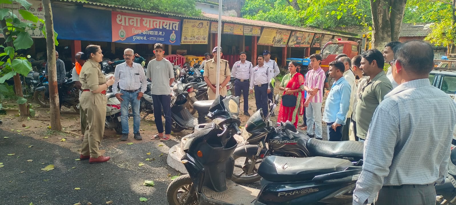 “सजग कोरबा – सतर्क कोरबा” अभियान के तहत यातायात पुलिस की सघन कार्रवाई, 11 नाबालिग वाहन चालकों पर की गई वैधानिक कार्रवाई