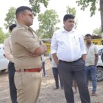 स्वतंत्रता दिवस की तैयारियों को लेकर कलेक्टर-एसपी ने सीएसईबी ग्राउंड का किया निरीक्षण