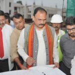 स्वास्थ्य मंत्री ने निर्माणाधीन मेडिकल कॉलेज का किया निरीक्षण, निर्माण कार्य गुणवत्ता के साथ युद्ध स्तर पर पूर्ण करने के दिए निर्देश