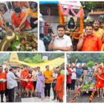 हर-हर महादेव से गूंजा कनकेश्वर धाम, कांवरियों की सेवा में समर्पित रहा कोरबा कांवरिया संघ