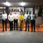 सेवा संकल्प अभियान के तहत जिला पंचायत कार्यालय में प्रज्ज्वलित किए गए ‘आशीर्वाद के दिये’
