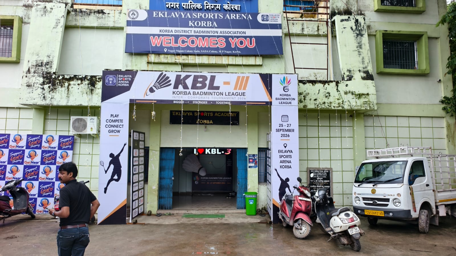 कोरबा बैडिमंटन लीग – 3 का आगाज: बिलासपुर संभाग के 200 से अधिक खिलाडी दिखाएंगे अपना दम