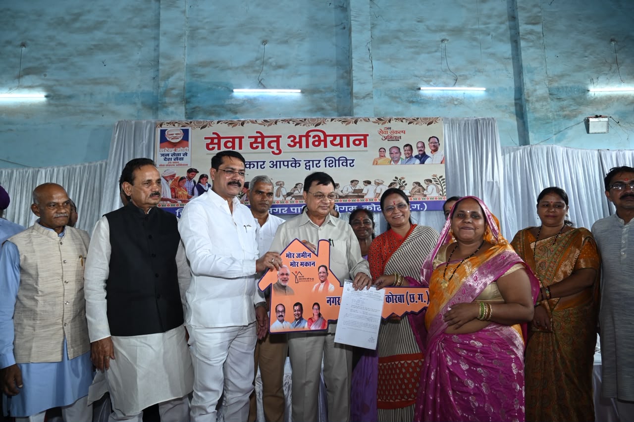 शिविरों से योजनाओं का लाभ और समस्याओं का समाधान नागरिकों तक पहुंचेगा-उद्योग मंत्री लखनलाल देवांगन