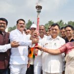 भाजपा जिलाध्यक्ष गोपाल मोदी के नेतृत्व में भव्य सेवा ज्योति यात्रा
