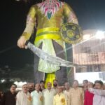 विजयादशमी पर जयसिंह अग्रवाल ने रावण दहन कार्यक्रम में लिया हिस्सा